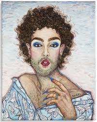 Mahsa Merci's textured paintings reference the multi-dimensional nature of  queer identity