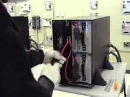Gxt2 10kva Removal Replacement Of The Battery Module Youtube