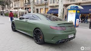Masour ousmane dembélé is a french professional footballer who plays as a forward for spanish club barcelona and the france. Mercedes Benz S 63 Amg Coupe C217 14 M Rz 2018 Autogespot