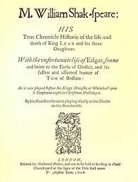 Chronology Of Shakespeare S Plays
