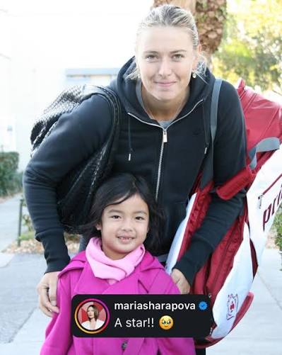 AN IDOL'S SEAL OF APPROVAL 👏🇵🇭 Maria Sharapova, Alex Eala's childhood  idol, had just two words for the Filipina tennis sensation after she swept  defending champion Iga Świątek in the Round of
