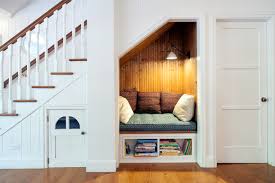 Cut out the pieces for the office box from 3/4 birch plywood. 8 Clever Ideas For The Space Under The Stairs