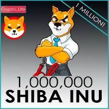 1 000 000 One Million Shiba Inu Shib Mining Contract Crypto Currency In 2021 Shiba Shiba Inu One In A Million