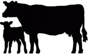 Cow Outline Vector Art Free Silhouette Clip Art Silhouette Art Animal Silhouette