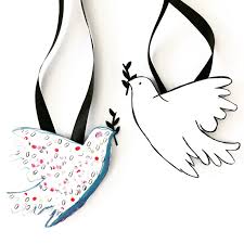 Bringing you the most beautiful fine ribbon in the world. Peace Dove Mobile Art Camp