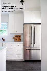 Comparison Of Budget Friendly Kitchen Cabinet Sources Ikea And Beyond Diy Kitchen Renovation Affordable Cabinets Affordable Kitchen Cabinets