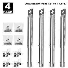 I put it together this morning in about 1.5 hours. Universal Adjustable Length Bbq Gas Grill Parts Replacement Stainless Steel Tube Burners 12 17 5 Inch For Weber Master Forge Perfect Flame Kenm Walmart Com Walmart Com