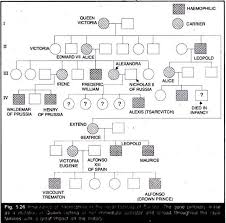 Give The Pedigree Analysis Of 1 Haemophilia 2 Sickle Cell