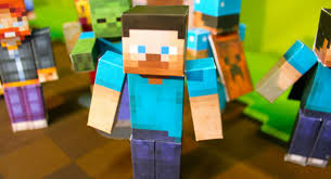 Minecraft maske ( kopf ) basteln / minecraft kostüm selber machen diy minecraft steve head costume skins for halloween 2019. Minecraft Paper Studio Gambleh G