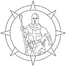 Ob hoch zu ross oder wacker zu fuß, malvorlagen mit einem ritter begeistern kinder und regen beim ausmalen die kreativität an. Ritter Und Ritterburgen Mandala Vorlagen Fur Kinder