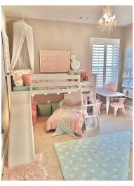 Bunk Bed Slide For Little Girl S Room Little Girl Room Ideas Littlegirlroomideas Toddler Girl Room Little Girl Bedrooms Toddler Room Decor