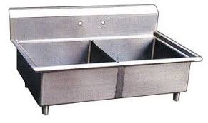 america 22119 two compartment pot sink