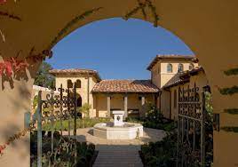 Found primarily in the southwest, texas, california, and florida, spanish revival home designs draw on the heritage and architectural detail of america's spanish colonial history. Spanish Colonial Hacienda John Malick Associates