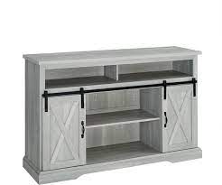 Hello select your address all hello, sign in. 52 Modern Farmhouse Sliding Barn Door Highboy Tv Stand Farmhouse Entertainment Centers And Tv Stands By Walker Edison Houzz
