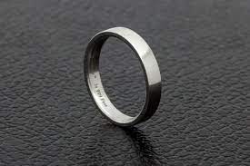 High Gloss Wedding Bands Iridium Traditional Wedding Bands Wedding Bands Iridium Ring