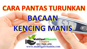 Anda pasti belum pernah jumpa atau cuba ubat kencing manis paling. Cara Turunkan Bacaan Kencing Manis Dengan Pantas