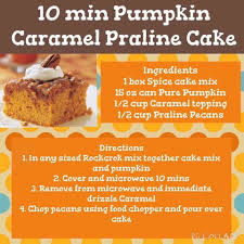 Pin By Paula Kay On Recipes Praline Cake Pumpkin Caramel Pampered Chef Recipes