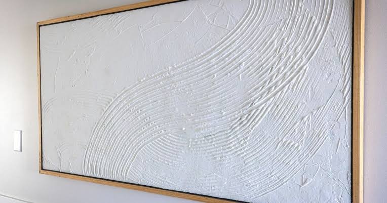 Creating Textured Canvas Wall Art with Acrylic Paints and Tools