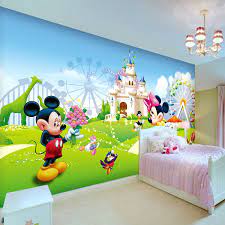 Funny 3d cartoon wallpapers hd. Lovely Mickey Minnie Photo Wallpaper 3d Wall Mural Cartoon Wallpaper Boys Kids Girls Room Decor Bedroom Art Home Decoration Photo Wallpaper 3d Photo Wallpaperwallpaper 3d Aliexpress