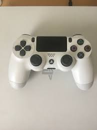 Used Sony Playstation Dualshock 4 Controller Glacier White Ps4 Gaming Video Ps4 Wireless Controller Dualshock Wireless Controller