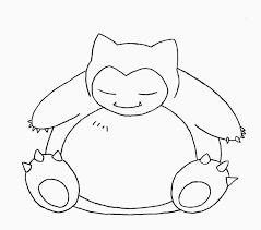 Pokemon Coloring Pages Snorlax Pokemon Coloring Pokemon Coloring Pages Snorlax