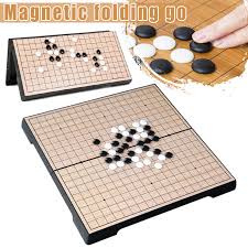 Los mejores juegos chinos de mesa del 2019. Oferta Juego De Mesa Antiguo Chino Checker Mesa Plegable Magnetico Go Ajedrez Set Damas Internacionales Regalo Portatil Mvi Ing Juegos De Ajedrez Aliexpress