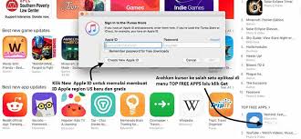 Apple id sangat dibutuhkan ketika anda pertama kali membeli atau menggunakan smartphone apple. Cara Membuat Id Apple Us Baru Dan Gratis Tanpa Kartu Kredit