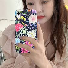 Amazon.com: J.west Compatible with iPhone XR Case 6.1, Garden Flower Soft  Silicone Shockproof Cute Floral Pattern Design Slim Fit Protective Phone  Case Cover for Women Girl : Cell Phones & Accessories