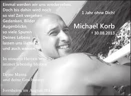 Traueranzeigen von Michael Korb