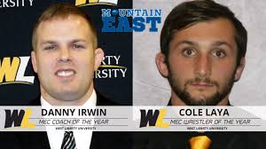 Major MEC Wrestling Awards for WLU's Irwin, Laya