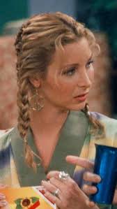 Phoebe Buffay's quirky hairstyles from Friends
