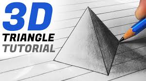 First draw an inverted big v. How To Draw 3d Illusions On Paper Step By Step