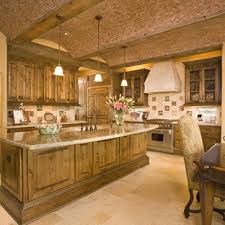 With an attractive hood air vent and also a terrific spanish design backsplash, you can sense the european impact below. Hacienda Style Houzz