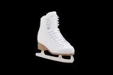 200 Women's Vinyl Senior Figure Skates, White, Sizes 4-10 Cameo by Jackson
