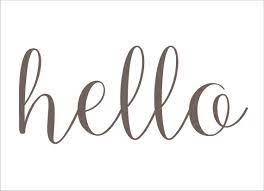 99 get it as soon as thu, jul 1 Hello Reusable Stencil Baller Available In 6 Sizes Create Hello Signs And Hello Pillows Yourse Reusable Stencils Custom Stencils Stencils