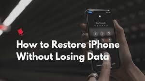 Drag the slider to turn off your iphone. Forgot Passcode How To Restore Iphone Without Losing Data