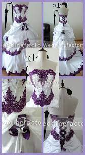 Purple and white wedding dress. White Wedding Dress With Purple Lace Off 62 Medpharmres Com