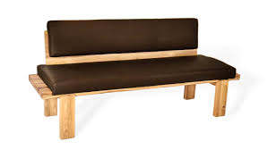 4.5 out of 5 stars. Elegante Sitzbank Aus Edlem Massivholz Und Leder Naturnah Mobel