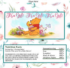 Pair them with banners, streamers, wall decorations, and backgrounds and everyone will. 16 Winnie The Pooh Hershey Candy Bar Wrapper Personalized Baby Shower Birthday Ebay