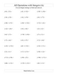 Math worksheets, math mystery pictures, color by number, task cards, qr task cards, puzzles, mazes, i have. Integers Worksheets