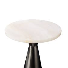 Space_saver sparkles stackable stacking_tables stone table table_top tabled tables tray turntable white white agate white_agate wood. Nina Large Rose Quartz Side Table Cb2