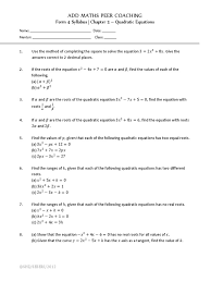 Add Maths Form 4 Chapter 2 Pdf