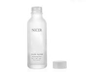 Wholesale 120ml empty cosmetic frosted glass toner bottle with matte white  screw cap