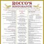Rocco’s food from roccosristorante.com