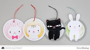 mama elephant bunny and cat moccavanila by vera rhuhay mama elephant cards mama elephant elephant book