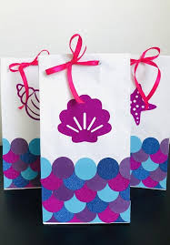 Mermaid Birthday Party Goodie Bags Mermaid Goodie Bags Mermaid Birthday Party Favor Bags Ariel Gift Bag Mermaid Party Good Festa Da Sereia Festa De Aniversario Da Sereia Aniversario Da Sereia