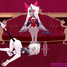 Vaggie Hazbin Hotel and Lute Hazbin Hotel Bondage Girl Torture Feet < Your  Cartoon Porn