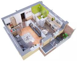 Home plans we provide you the best floor plans at free of cost. Modern Apartments And Houses 3d Floor Plans Different Models