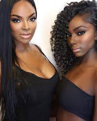 Beyondd Bitchyy Mother Daughter Tf New Star Hair Dark Skin Women Dark Skin Beauty