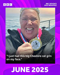Looking back through #DevonWrapped2025 lots of people from our county  acheived amazing things this year 👏 One of them was Lindsey Walke from  Plymouth who completed a "bucket-list" moment back in June